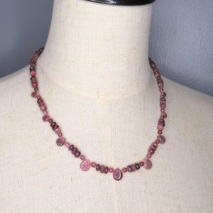 Pink Tourmaline Necklace